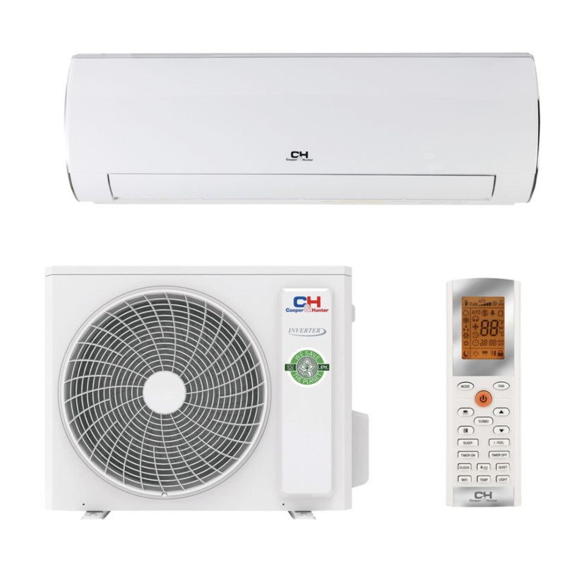 Кондиціонер Cooper&Hunter CH-S12FTXD2-WP (серія DAYTONA, тепл. насос-25,WHITE)