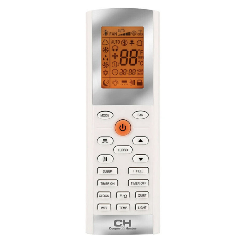 Кондиціонер Cooper&Hunter CH-S12FTXD2-WP (серія DAYTONA, тепл. насос-25,WHITE)