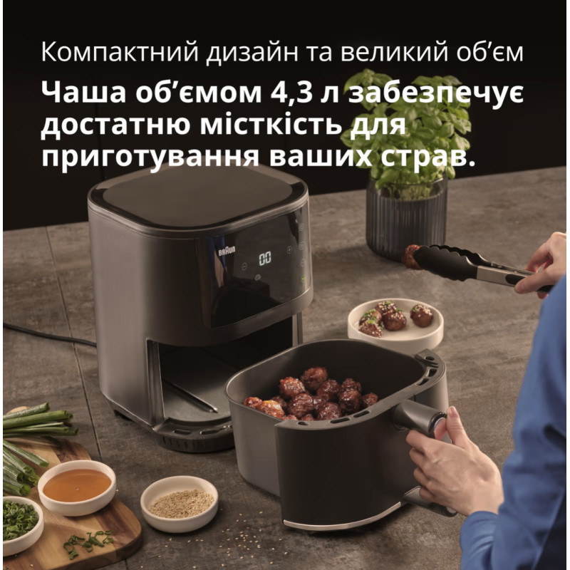 Мультипіч-фритюрниця BRAUN HF3030 (4.3л)