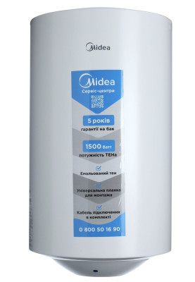 Водонагрівач Midea INSTALL 50 (мокрий тен, 50 л)