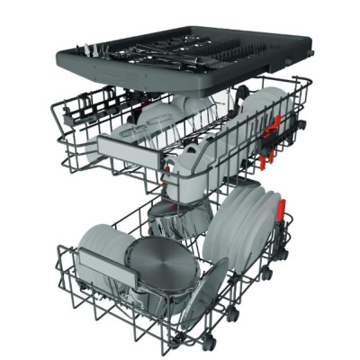 Посудомийна машина Whirlpool WSIO 3O34 PFE X (вбудована, 45см)