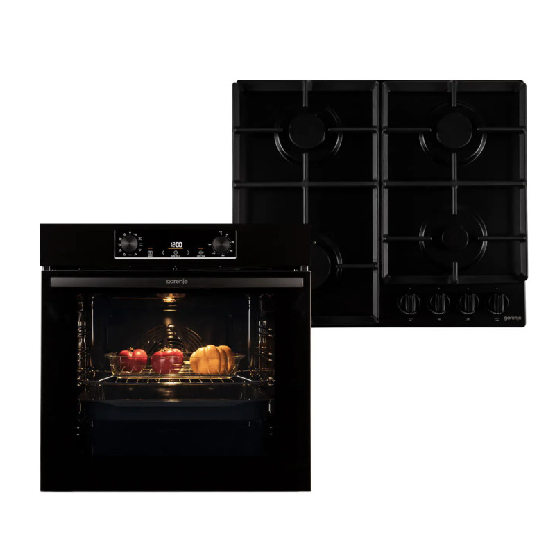 Дух.шафа + газова поверхня Gorenje BO6735E05B + GTW641EB