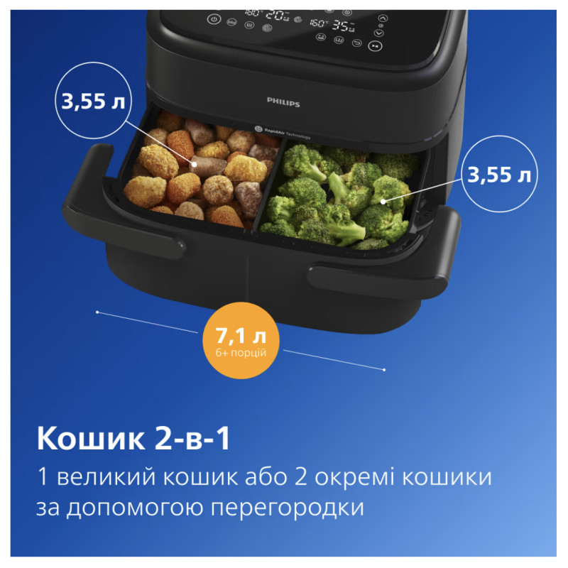 Мультипіч-фритюрниця Philips NA150/00 (7,1 л)