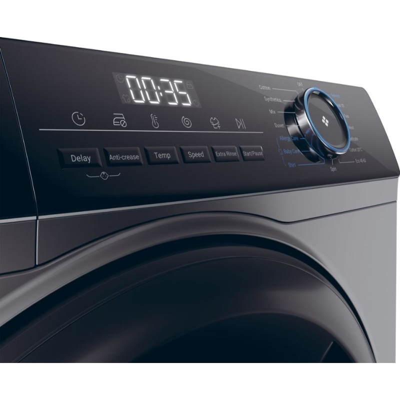 Пральна машина Haier HW90-B14939-S8 графіт (8 кг, прямий привід)