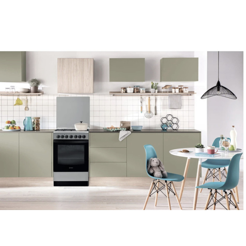 Плита комбінована Indesit IS5G5PHX/E