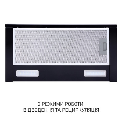 Витяжка Minola HTL 6615 BL 1000 LED (телескопічна)