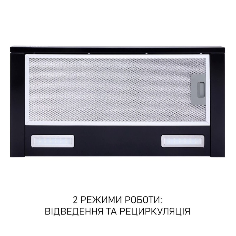 Витяжка Minola HTL 6615 BL 1000 LED (телескопічна)