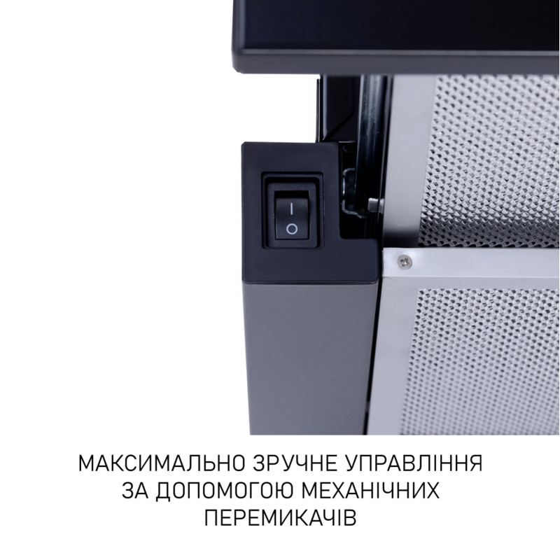 Витяжка Minola HTL 6615 BL 1000 LED (телескопічна)