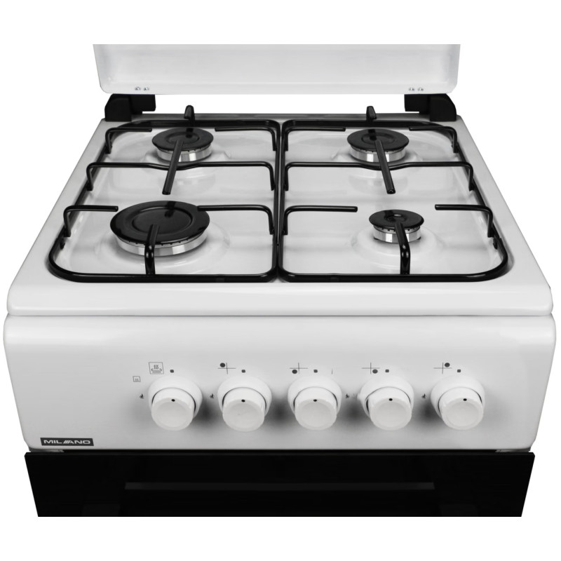 Плита газова Milano ML55 G1 /07+біла (50х50)