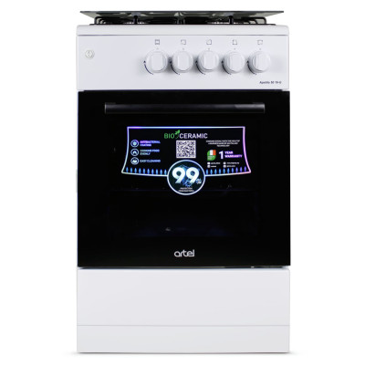 Плита газова ARTEL  APETITO 50 10-G WHITE