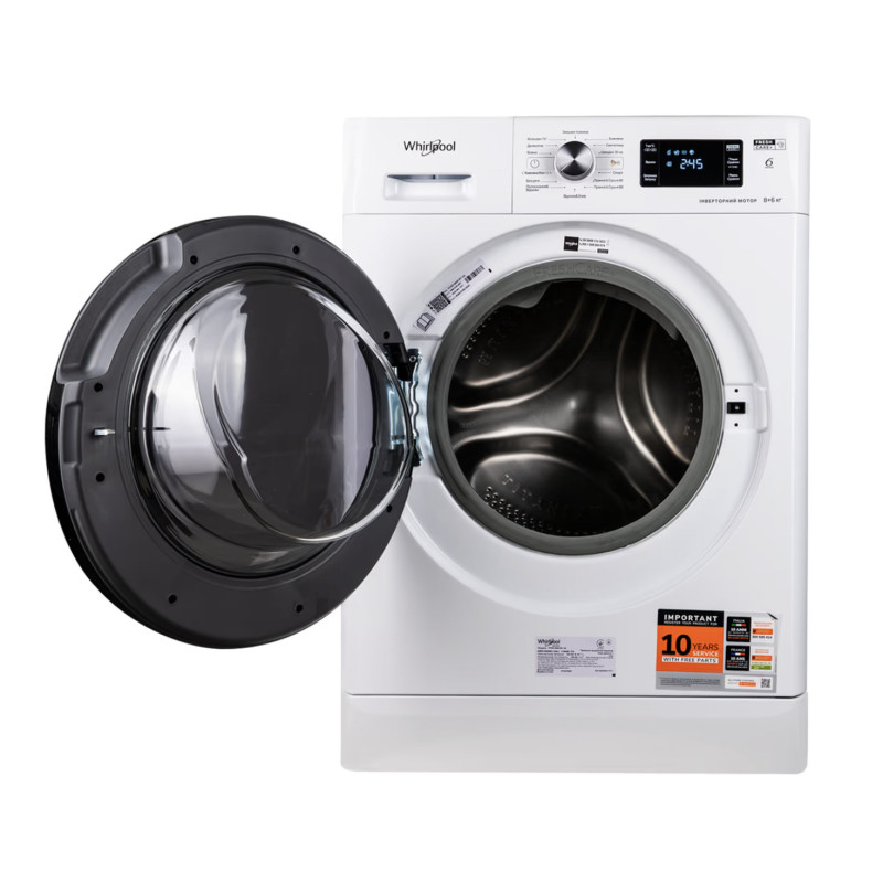 Прально-сушильна машина Whirlpool FFWD 8649 BV UA