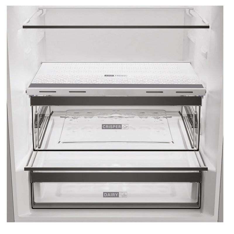 Холодильник Whirlpool WHK2 6493 X5E UA (1,92м, дисп, нерж, 70 см ширина.,No Frost)