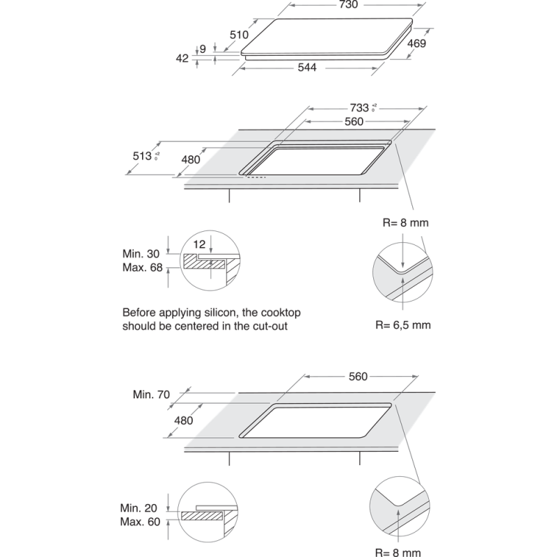 Варильна поверхня Whirlpool AKWL 728 NB
