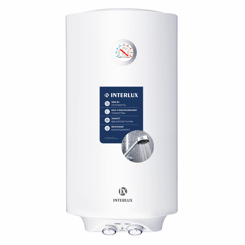 Водонагрівач INTERLUX IRWW-100MS (мокрий тен, 100 л)