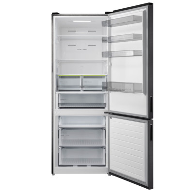 Холодильник MIDEA MDRB593FGE28  (нижня мор. 70 см ширина, дисплей)