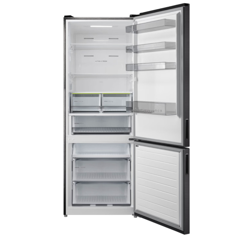 Холодильник MIDEA MDRB593FGE28  (нижня мор. 70 см ширина, дисплей)