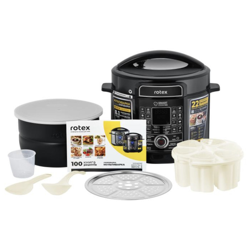Мультиварка-скороварка Rotex REPC79-B Universal