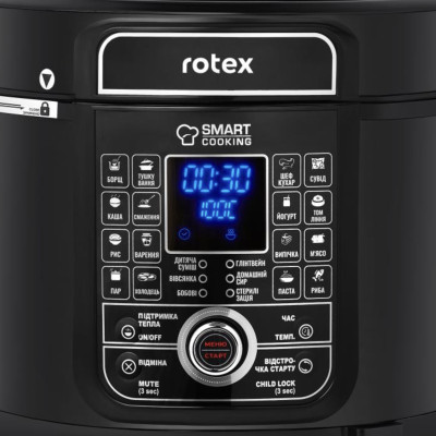 Мультиварка-скороварка Rotex REPC79-B Universal