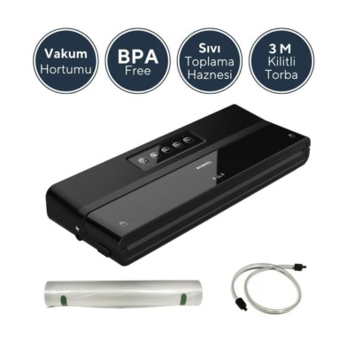 Вакууматор KUMTEL HVSE-01 Black