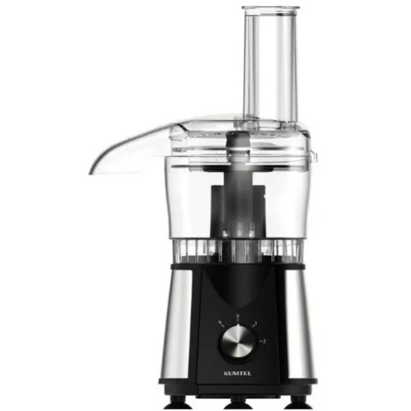 Кухонний комбайн KUMTEL HFP-02 Inox&Black