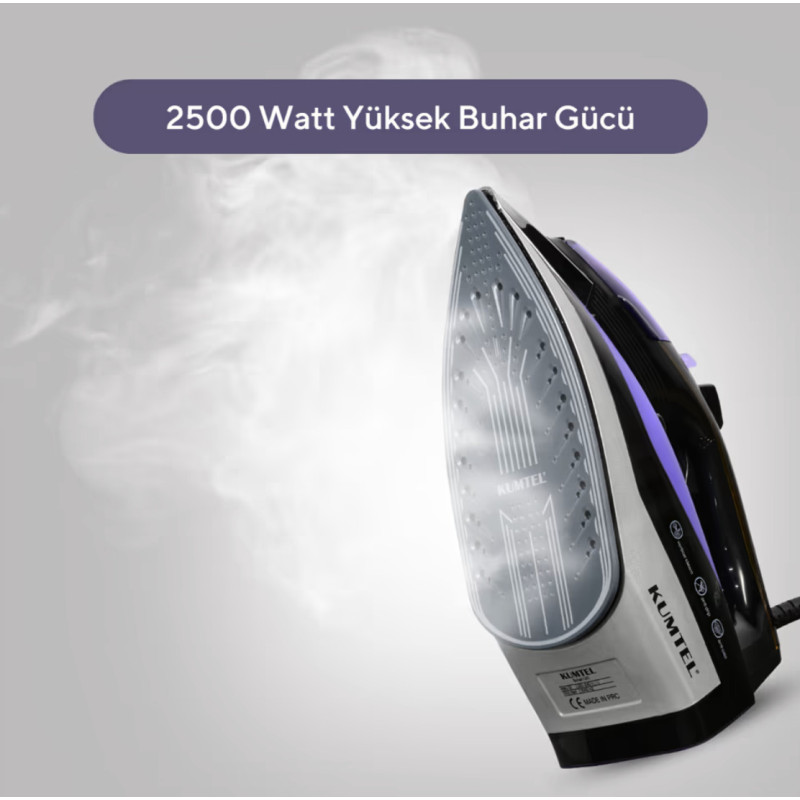 Праска KUMTEL HMU-02 Purple (2.5кВт, кераміка)