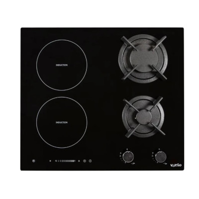 Варильна поверхня VENTOLUX HG622 B9G RCS I (BK) 2+2 газ+ індукція