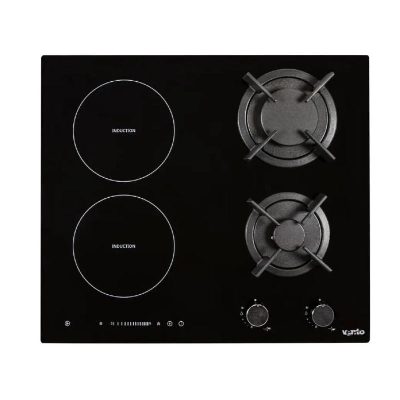Варильна поверхня VENTOLUX HG622 B9G RCS I (BK) 2+2 газ+ індукція