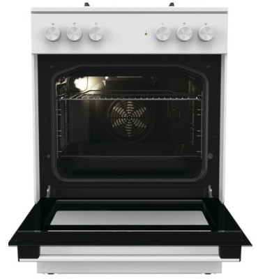 Плита комбінована Gorenje GK6A40WFFM (чавунні решітки, гриль, конвекція)