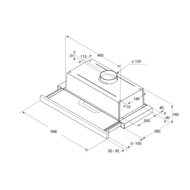 Витяжка Whirpool AKR750GK