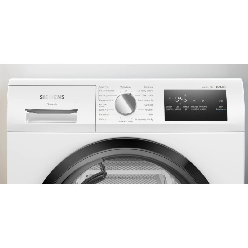 Сушильна машина Siemens WT45HVEEPL
