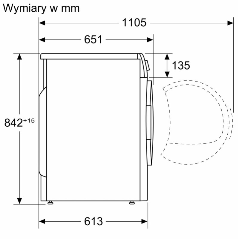 Сушильна машина Siemens WT45HVEEPL