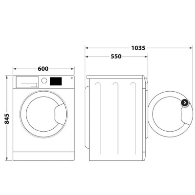 Пральна машина Indesit IM 862B MY TIME UA Пральна машина Indesit IM 862B MY TIME UA