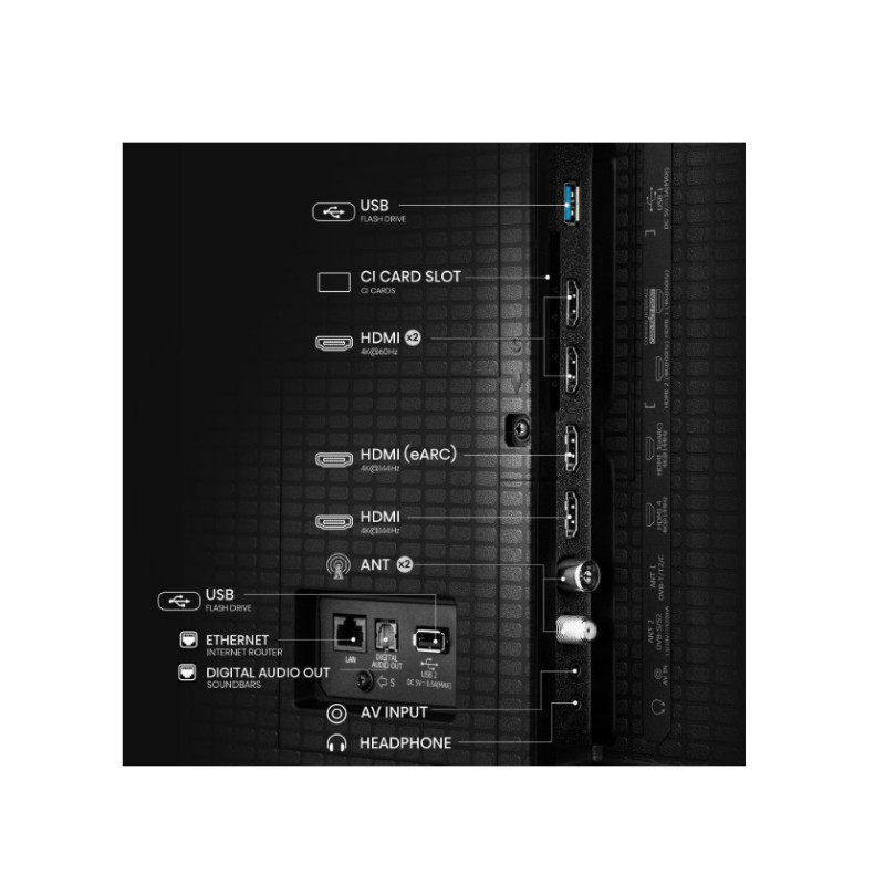 Телевізор HISENSE 55E8Q Smart TV