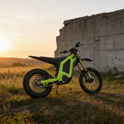 Електробайк ARCTIC LEOPARD XF PRO MX (gold)+COLOR (Green)