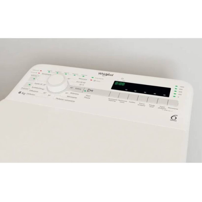 Пральна машина Whirlpool TDLR 6040S EU/N (вертик)