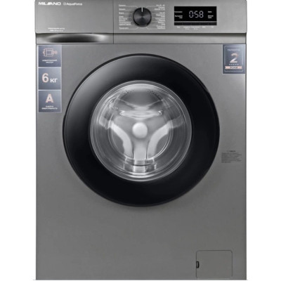 Пральна машина MILANO IDSG-601 (6 кг,інвертор, сіра)
