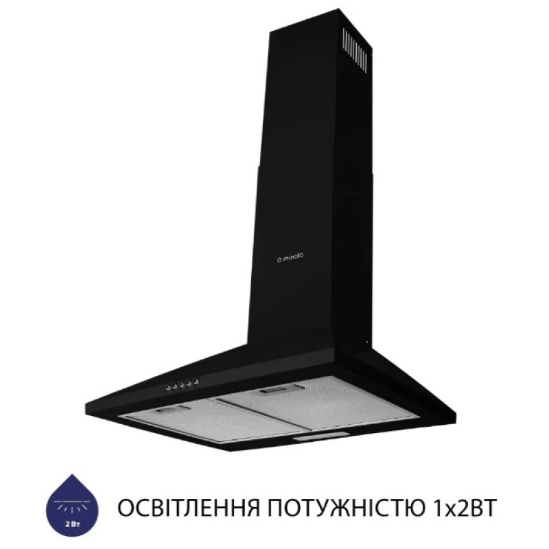 Витяжка Minola HK 5614 BL 1000 LED (купольна)