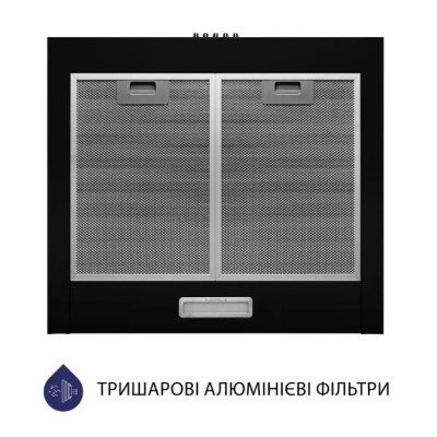 Витяжка Minola HK 5614 BL 1000 LED (купольна)