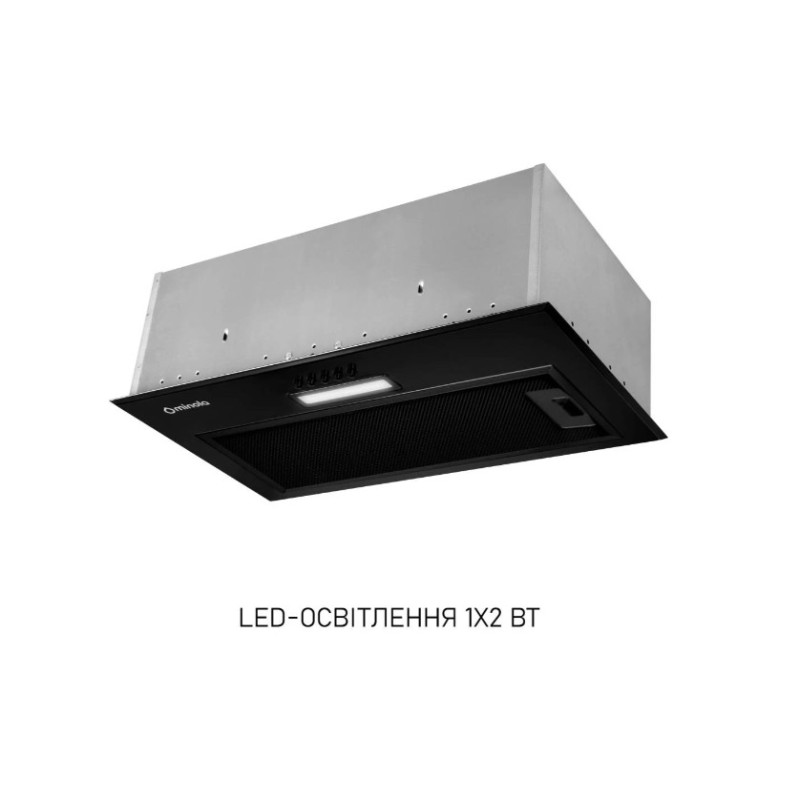 Витяжка Minola HBI 5614 BLF 1000 LED (повновбудована)
