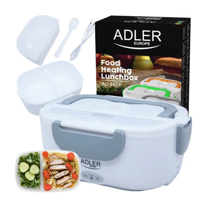 Ланч-бокс з підігрівом Adler AD 4474 grey