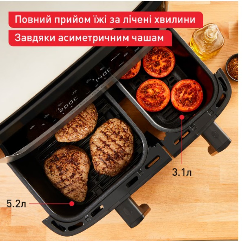 Мультипіч Tefal EY905D10 Dual Easy Fry & Grill
