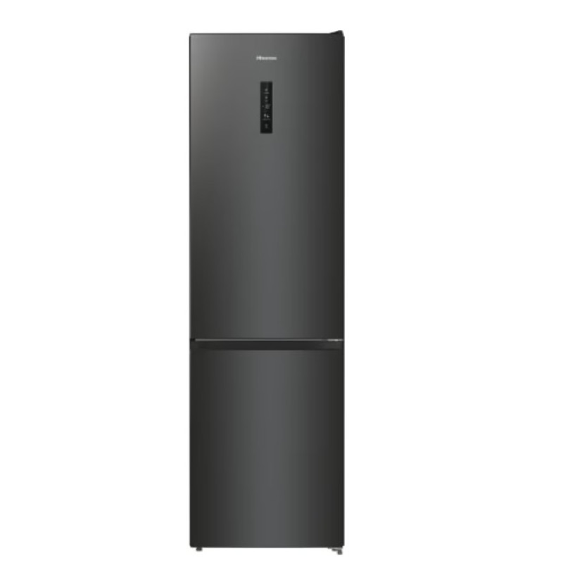 Холодильник HISENSE RB470N4EFC1 (HZF4068SED) (2м, інвертор, чорний, NoFrost)