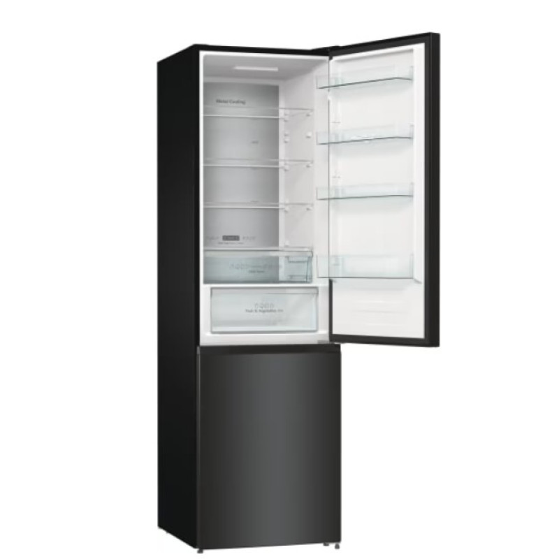 Холодильник HISENSE RB470N4EFC1 (HZF4068SED) (2м, інвертор, чорний, NoFrost)