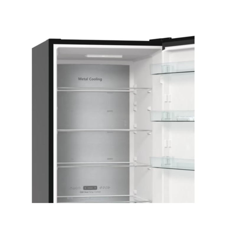 Холодильник HISENSE RB470N4EFC1 (HZF4068SED) (2м, інвертор, чорний, NoFrost)