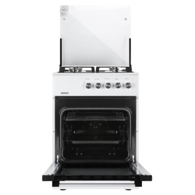 Плита газова Milano ML60 G1 /07C+біла (чавунні решітки)