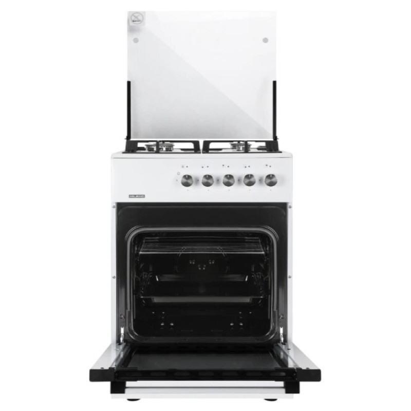 Плита газова Milano ML60 G1 /07C+біла (чавунні решітки)