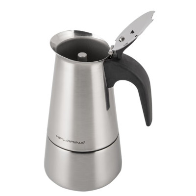 Кавоварка гейзерна FLORINA 5K7137 Lungo KPSS-4cup нерж (індукція, 200мл)