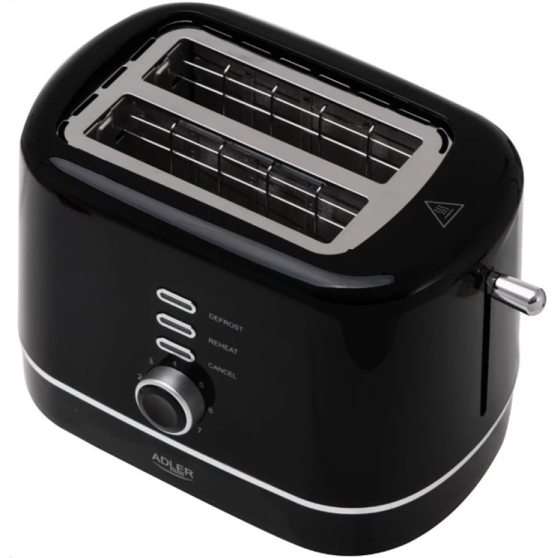 Тостер Adler AD 3224 black