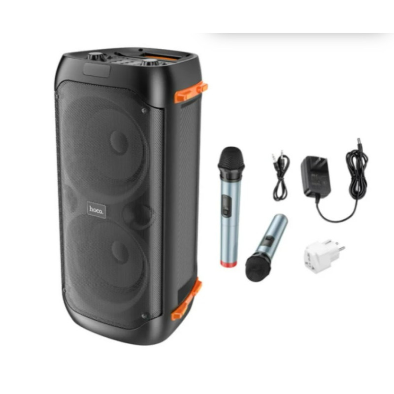 Колонка HOCO BS53 Manhattan wireless dual mic outdoor BT speaker Black