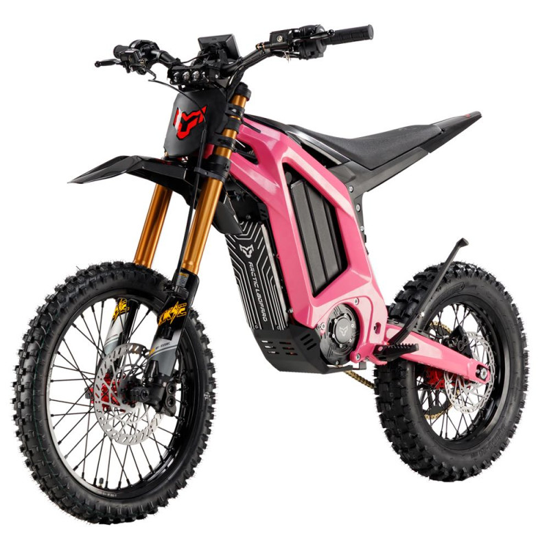 Електробайк ARCTIC LEOPARD XF PRO MX (gold)+COLOR (Pink)